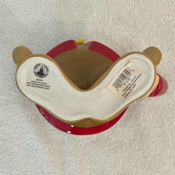 Disney Theme Parks Snow White & The Seven Dwarfs Grumpy Mug Cup Half Body Legs - Picture 10 of 13